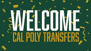 Welcome Cal Poly Transfers!