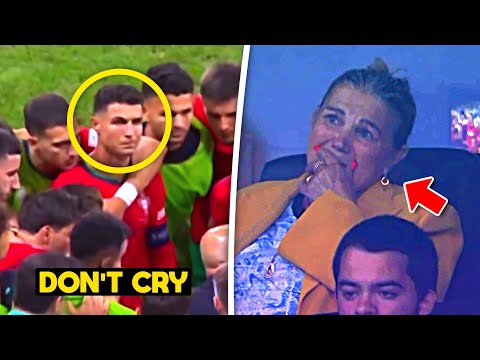 Cristiano Ronaldo Saw his Crying Mom & Completely Broke Down after Penalty Miss 😥💔