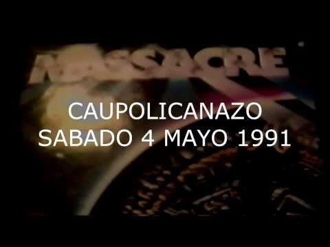 MASSACRE (Chile) - CAUPOLICANAZO ROCK (4 /05/ 1991) - INEDITO - 28 MIN