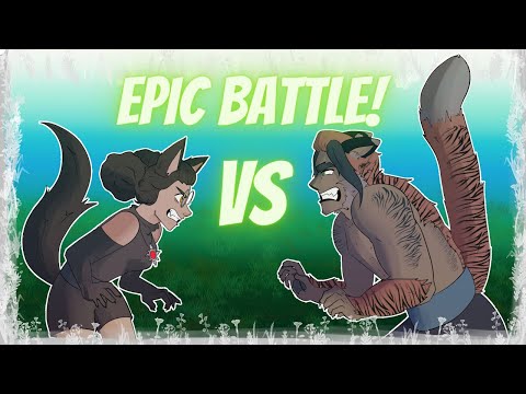 [Cat ASMR] Tiger Warrior battles Werewolf Warrioress! (Audio Roleplay) (MF4A) [British Voices]