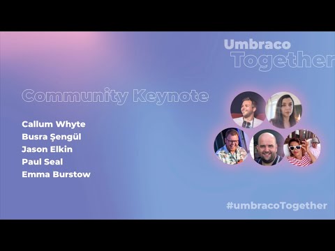 Umbraco Together - Community Keynote