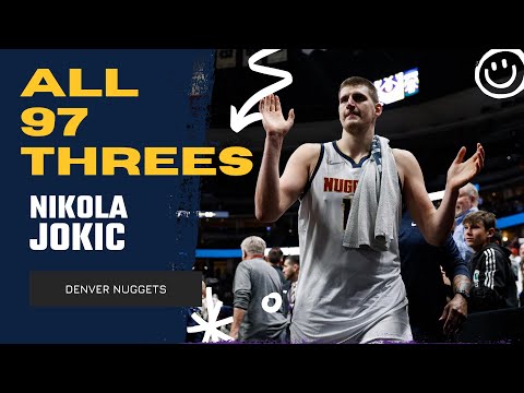Nikola Jokic ALL 97 Three-Pointers From 2021-22 NBA Regular Season | King of NBA
