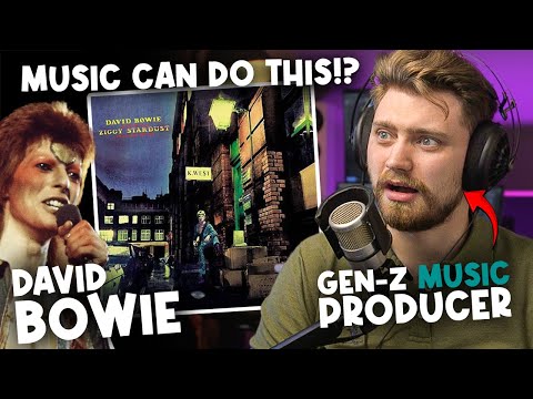 Gen-Z Music Producer ROCKED Listening to "The Rise and Fall of Ziggy Stardust" for the first time