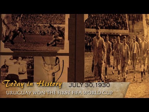 Uruguay won the first FIFA World Cup in 1930  | Today in History