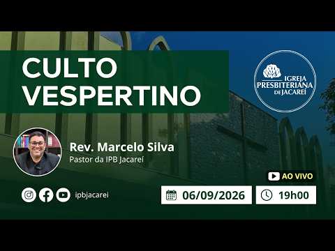 Culto Vespertino | 06/09/2026