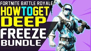 HOW TO GET NEW Fortnite DEEP FREEZE BUNDLE Frostbite Outfit, Cold Front Glider, Chill Axe Pickaxe