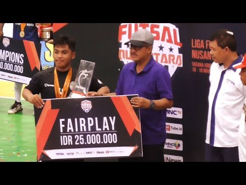 Bifor FC Papua Raih Tim Fair Play Liga Futsal Nusantara 2018