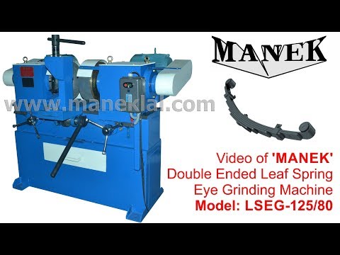 MANEK Machines - Video # MGE-SS-SM-0150