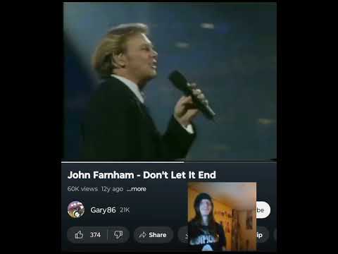 JOHN FARNHAM/LISA EDWARDS-DON'T LET IT END  I LOVE THIS VERSION ????????   INDEPENDENT ARTIST REACTS