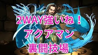 【実況パズドラ】水属性のRXみたい！アクアマン　裏闘技場
