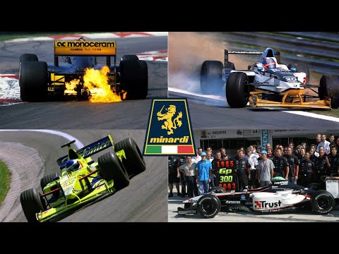 Ranking EVERY Minardi F1 car!