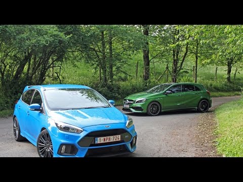 Ford Focus RS vs Mercedes AMG A45