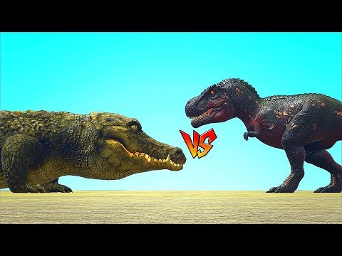 Ark Survival - PURUSSAURUS vs TREX/ALPHA TREX and GIGA [Ep.164]