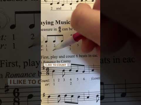 How to count in 6:8 time? #Shorts