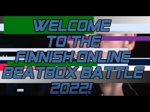 FIRST FINNISH ONLINE BEATBOX BATTLE ! Announcement Video !