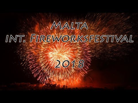 Malta International Fireworks Festival 2018 - Martarello 🎬