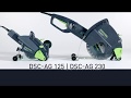 Festool Système de tronçonnage diamant DSC-AG 125-Plus-FS Video Thumbnail