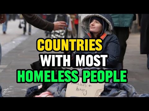 Top 10 Countries with most homeless people in the world 2024
