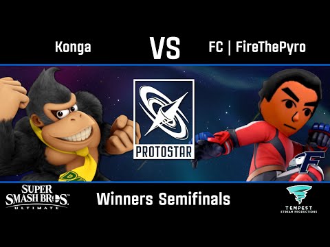 Konga (Donkey Kong) vs FC | FireThePyro (Mii Brawler) - Ultimate Winners Semifinals -  Protostar #60