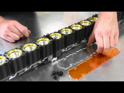 KC HiLiTES: FLEX LED Clear & Amber Covers install