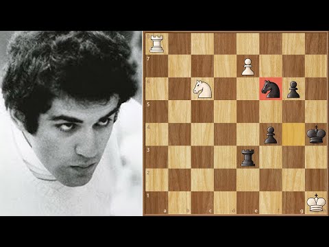 Fischer’s Legendary Rival || Larsen vs Kasparov || Niksic (1983)