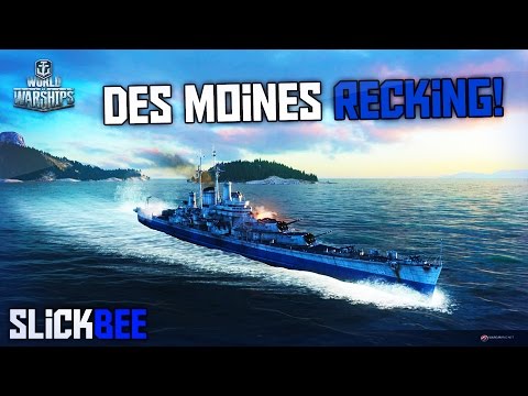 World of Warships Request Series - Des Moines Tier X Cruiser