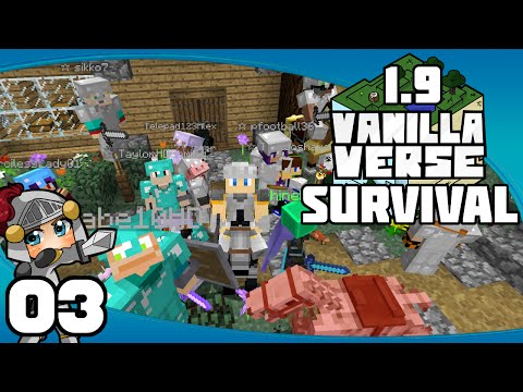 Minecraft 1.9 Multiplayer Survival - Ep. 3: Touring Welsville! | Minecraft 1.9 Let's Play
