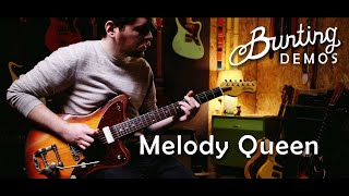 Video thumbnail for Bunting Guitars - Melody Queen #044 | Fralin Firebirds | Vintage Burst by Bunting Guitars