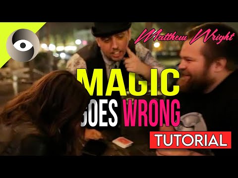 How to fix a trick that goes 'WRONG'! | Saturday Sorcery Matthew Wright tutorial