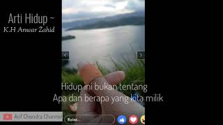 Download lagu Motivasi !! Arti Hidup || Kata kata motivasi KH Anwar Zahid || Story Wa keren mp3