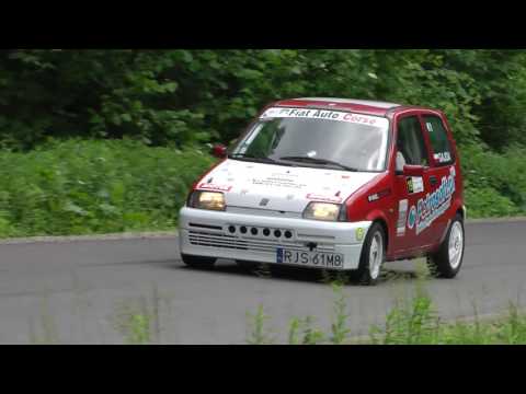 Gajda Jacek / Dubiel Bartosz - Fiat Cinquecento - KJS Letni Super OeS Gorajowice Jasło 05-06-2016