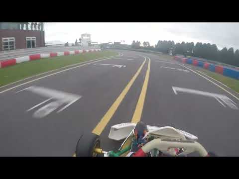 Lap of Clay Pigeon - 90s ICA kart. Tonykart Extreme / Vortex VL98