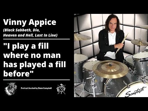 Vinny Appice - "I play a fill where no man has played a fill before"