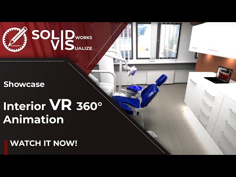 Solidworks Visualize Virtual Reality: 360 Interior VR Output