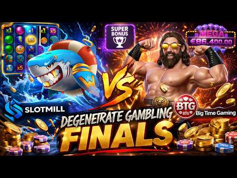 Thumbnail for video: 🔥 INCREDIBLY DEGENERATE STAKES BONUS BUYING THE FINAL OF THE GAMBLING WORLD CUP 🧯