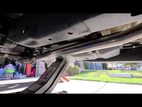 Ford F-150 Truck Flowmaster Exhaust Upgrade Install and Sound Comparison. DIY