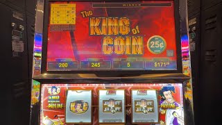 Download lagu Down $200 For The Day You Won’t Believe What I Was Able To Accomplish on King Of Coin .25c $1.25Bet! mp3