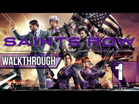 Saints Row 4 Walkthrough - Part 1 Zero Saints Thirty - Lets Play Gameplay & Commentary
