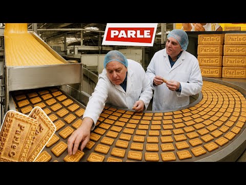 How Parle-G Biscuits Are Made Inside the Factory | Parle G Making Process Explained