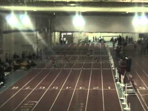 2011 York Open Womens 60mh Prelims Ht 3 - 2-5-11