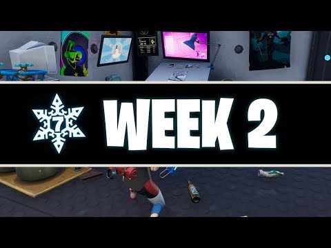 Fortnite: Secret SNOWFALL Banner Icon Location! (Season 7, Week 2)