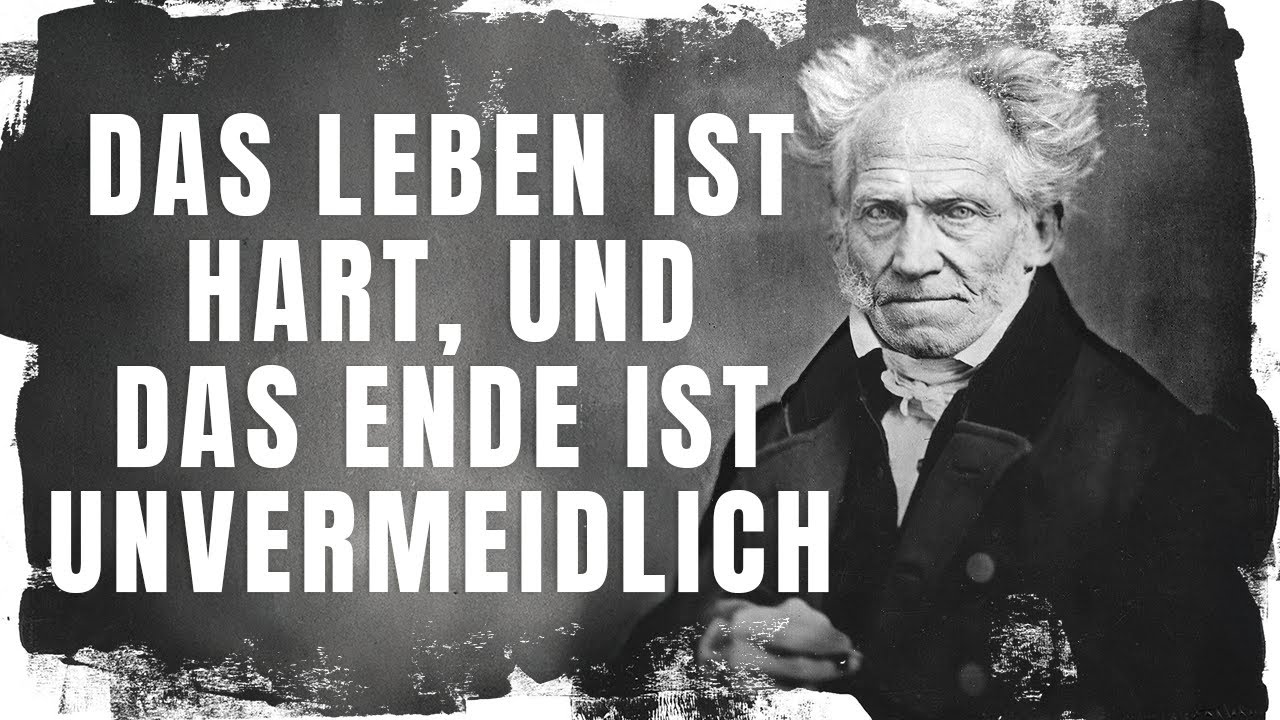 Das Leben ist schwierig und am Ende stirbt jeder - 9 dunkle Lektionen von Schopenhauer