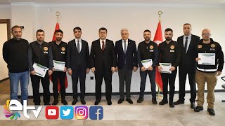 GÜMRÜK MUHAFAZA PERSONELLERİNE ÜSTÜN BAŞARI ÖDÜLÜ