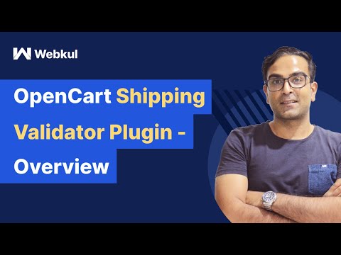 OpenCart Shipping Validator Plugin - Overview