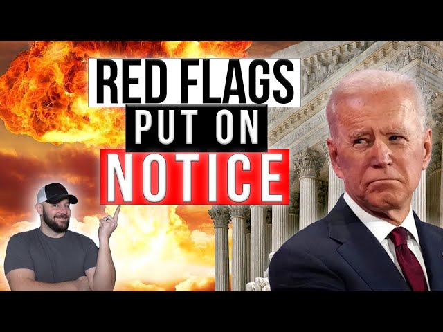 Red Flag laws "emperor has no clothes moment" is here... This is beginning of the end has begun!