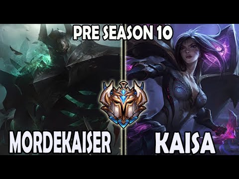 Faker vs Teddy - Mordekaiser vs Kaisa  [ ADC ] Challenger Korea