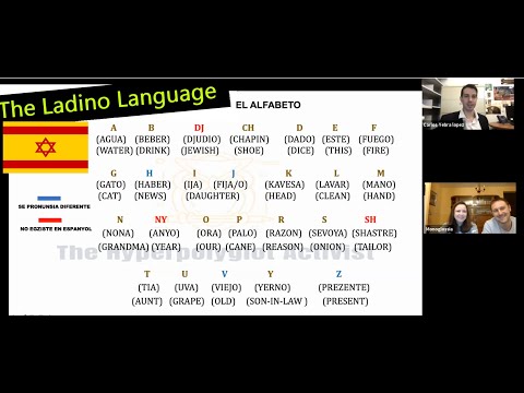 The Ladino Language with Dr. Carlos Yebra López