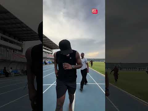 Sheldon vs Blacko 100- meter race🔥🔥🔥