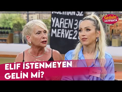 Elif'in Çiğdem Hanım Hakkındaki Çarpıcı İddiası  - Gelinim Mutfakta 1 Ağustos Salı
