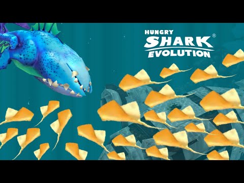 ABYSSHARK LIVE IN CONTEST! Most stingrays eaten - Hungry Shark Evolution